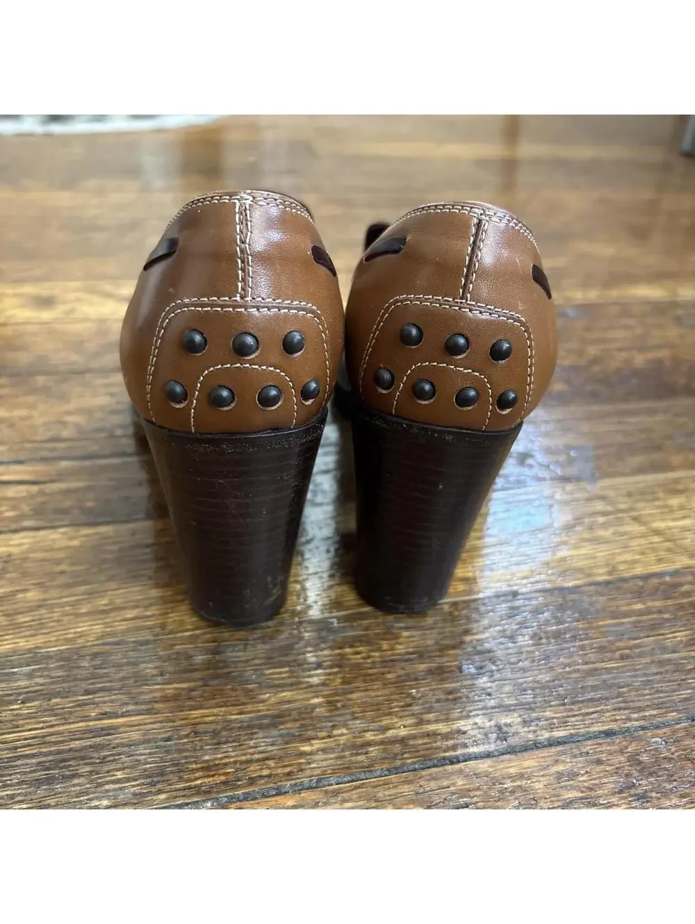 Tods Women's Brown and Tan Loafer